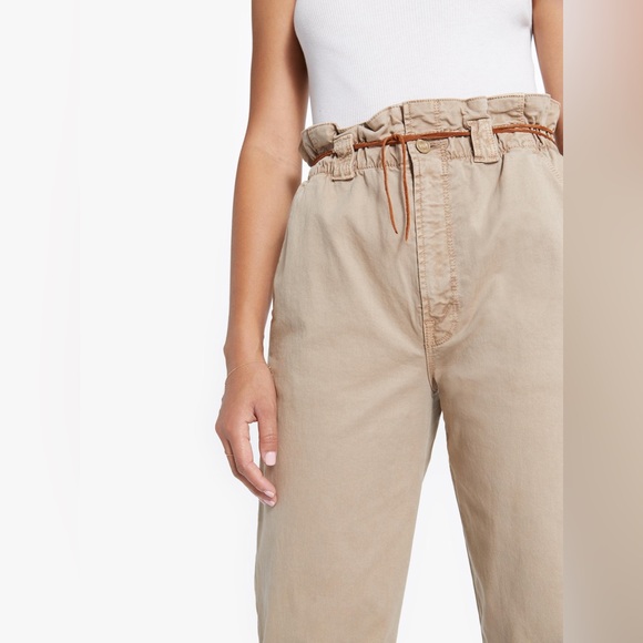 Mother | The Yoyo Ruffle Greaser Pants - Picture 1 of 15